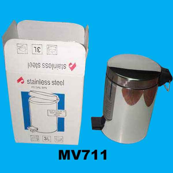 MV711 3L S/S Waste Bin