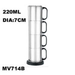 S.S. Set Of 4 Coffee Cup