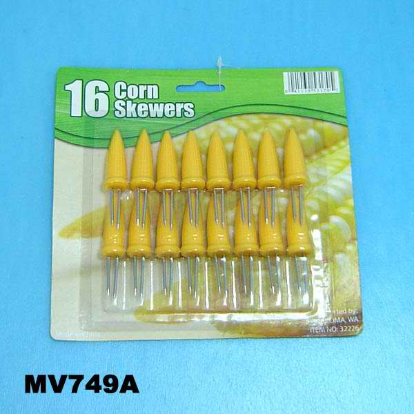 16Pcs Corn Fork S/S B/C