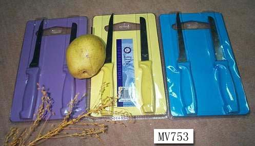 MV753 2Pcs Knife W/ Cutting Board