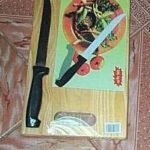 Cutting Board W/ 8" Knife