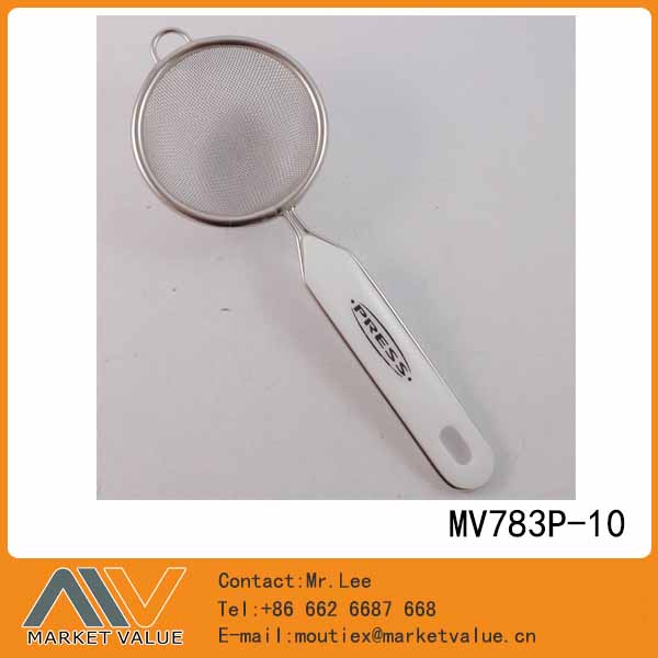 10Cm S.S Strainer With Pp Handle