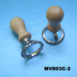 Die-Casting Dumpling Mould Wooden Handle In Pvc Box