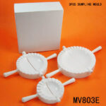 3Pcs Plastic Dumpling Mould Pbh