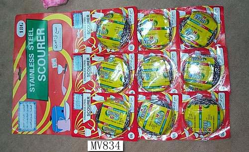 9Pcs 18G S/S Scourer