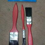 3Pcs Paint Brush In Pvc Bag W/Hang Cart
