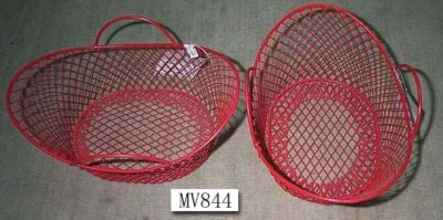Oval Vinyl Coated Fruit Basket
