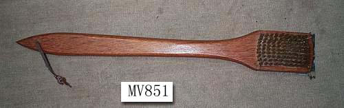 16" Bbq Brush Wooden Hadnle
