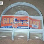10Pcs Vinyl Coated Fence  White