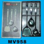 3Pc S.S.Kitchen Sets In Color Box