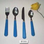 4Pcs Cutlery Set W/Pp Handle
