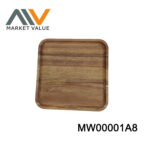 Square Acacia Plate Serving Dishes