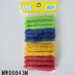24Pcs Plastic Clothes Pegs