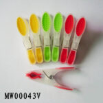 12Pcs Plastic Clothes Pegs W/0Pp+Head Card