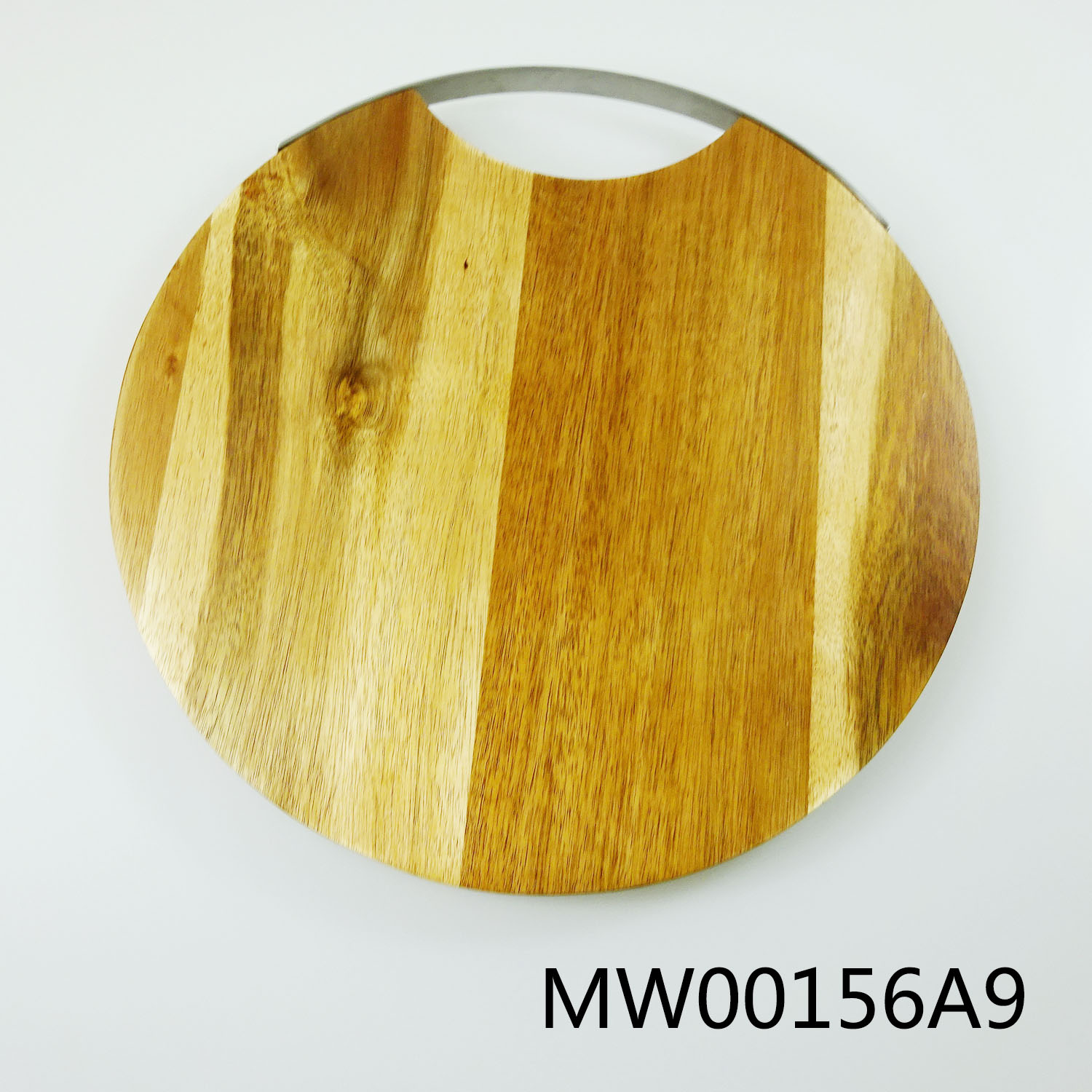 MW00156A9 Acacia Wooden Cutting Board With Steel Hanger
