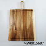 Acacia Wooden Cutting Board With Steel Hanger