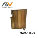 3 In 1 Acacia Wood Cutting Board With Knife Holder