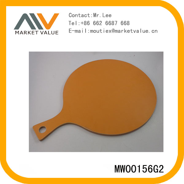 Round Of Fiber Cutting Board With Handle