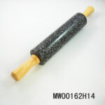 Rubber Wooden Handle Start Point Rolling Pin
