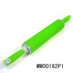 Plastic Handle Chrome And Plastic Handle Silicone Rolling Pin Shring Packing