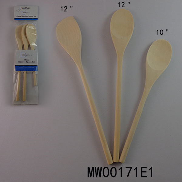 3Pcs Wooden Spoon
