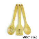 3Pcs 12"Wooden Ketchen Tool