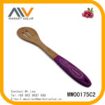 Wooden Salad Slotted With Silicone Case