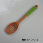 12"Silicone Handle Bamboo More