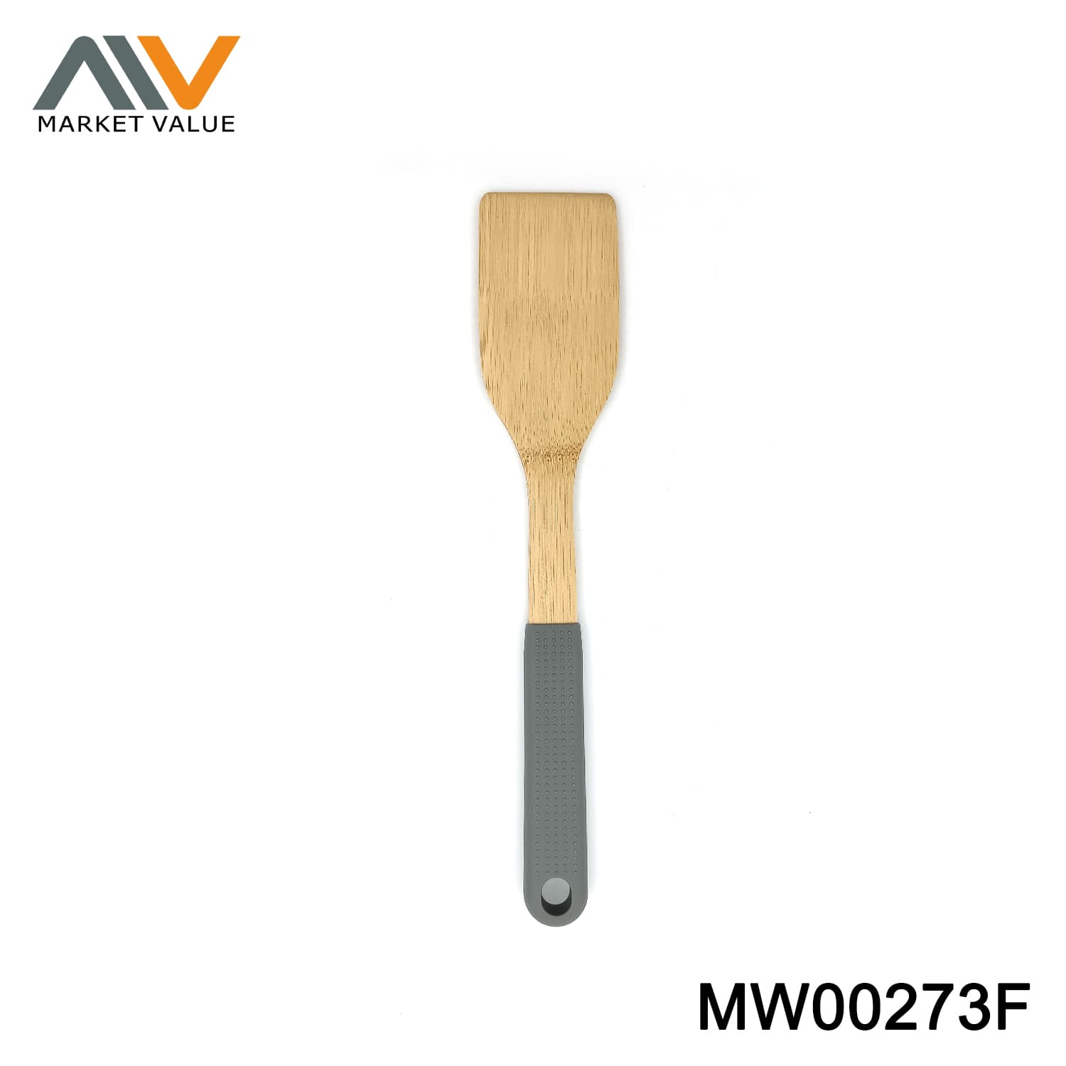 MW00273F Bamboo Solid Turner Silicone Handle TAG