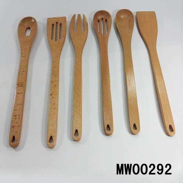Peach Wooden Kitchen Tool