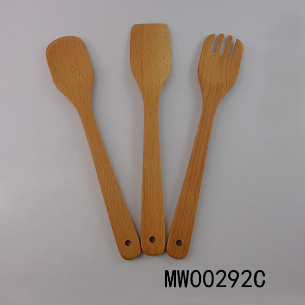 3Pcs Wooden Spoon+Shovel