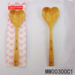 Sp Bamboo Heart Shaped Spoon