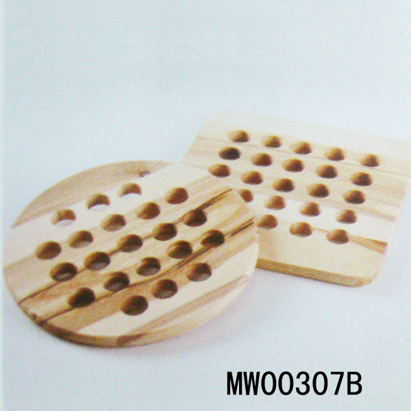 Square Wooden Cushion