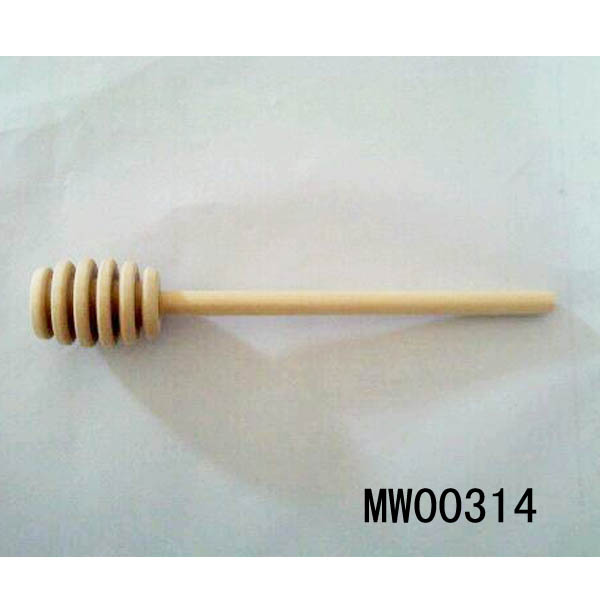 Wooden Honey Whisk