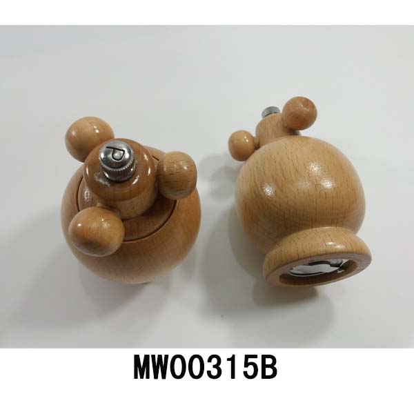 Pepper Mill Peach Wooden
