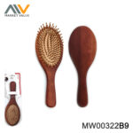 Massage Comb with Wooden Handle