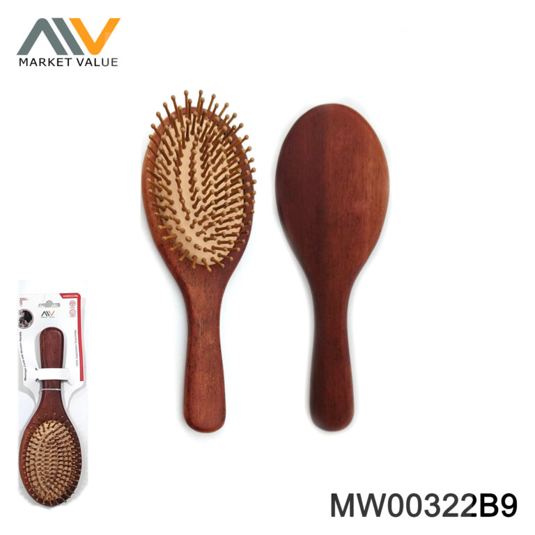 Massage Comb with Wooden Handle