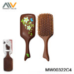 Massage Hair Comb with Wooden Handle