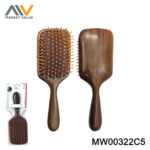 Massage Comb with Wooden Handle