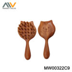 Massage Comb with Wooden Handle
