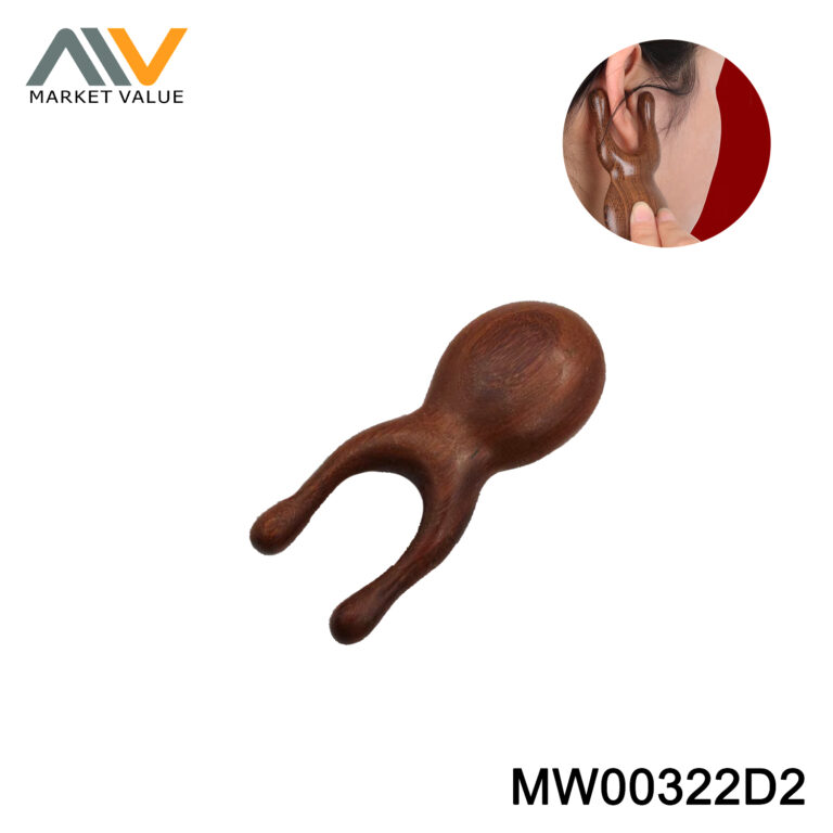 Massage Comb with Wooden Handle