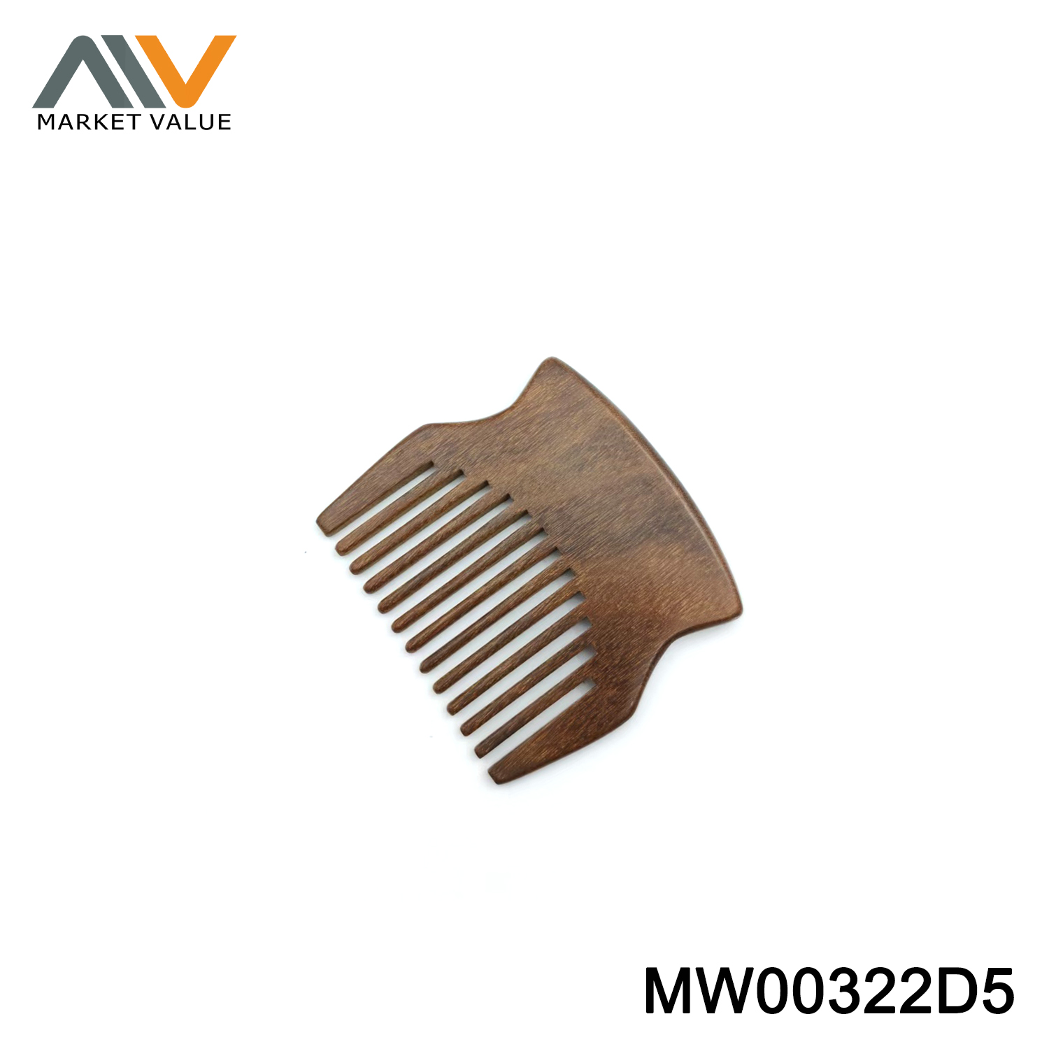 MW00322D5 Massage Comb with Wooden Handle