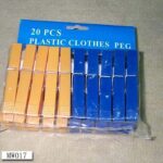 20Pcs Plastic Clothes Pegs