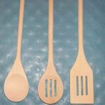 3Pcs Wooden Kitchen Tools