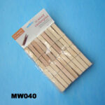 36Pcs Wooden Jumbo Cloth Pegs