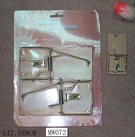 MW072 Wooden 2Pcs Mouse Trap Large