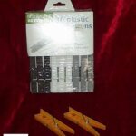 36 Pcs Plastic Clothes Pegs