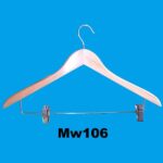 Wooden Clothes Hanger W/2Pcs Pegs