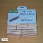 50Pcs Wooden Pegs