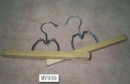 MW142 3Pcs Wooden Skirt Hanger
